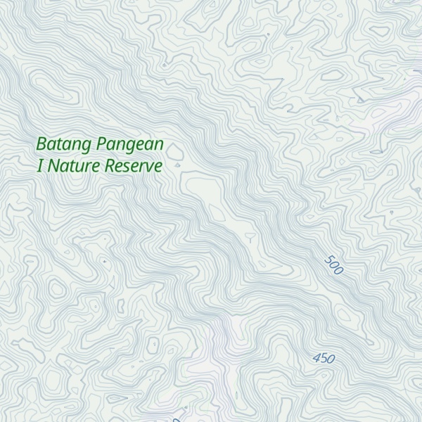 Map of Bukit Gadang