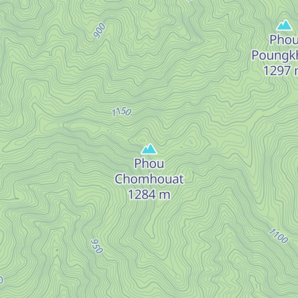 Map of Phou Chomhouat