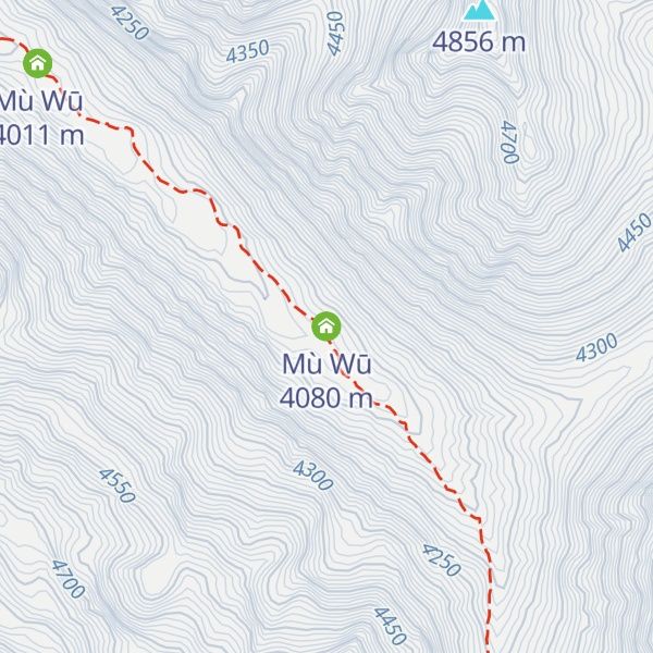 Map of Mù Wū