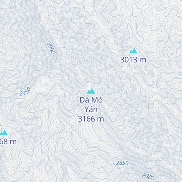 Map of Dà Mó Yán