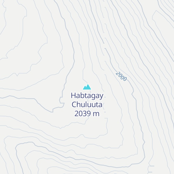 Map of Habtagay Chuluuta
