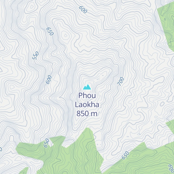 Map of Phou Laokha