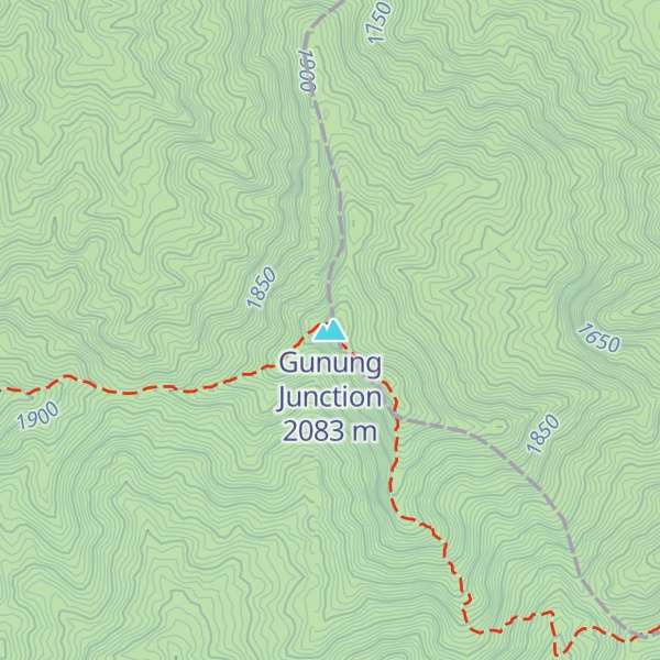 Map of Gunung Junction