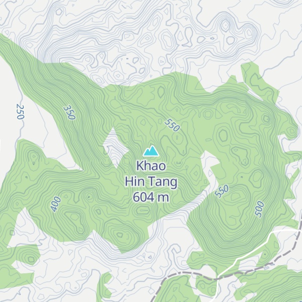 Map of Khao Hin Tang