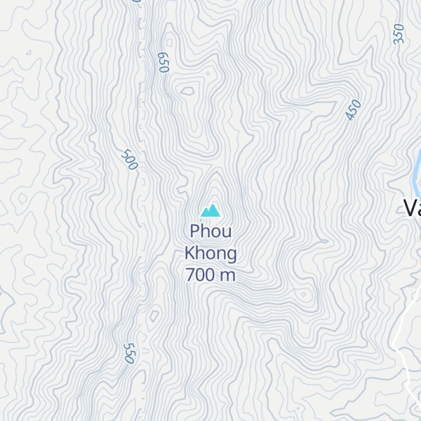 Map of Phou Khong