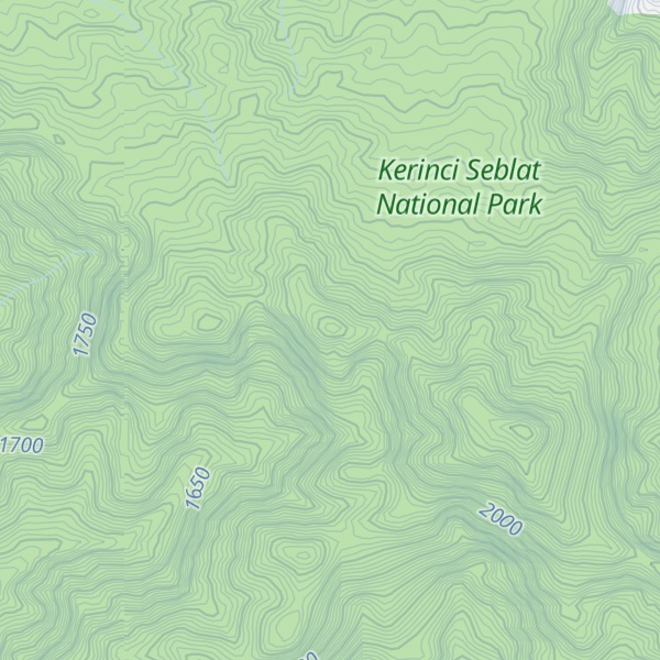 Map of Gunung Kerongsong