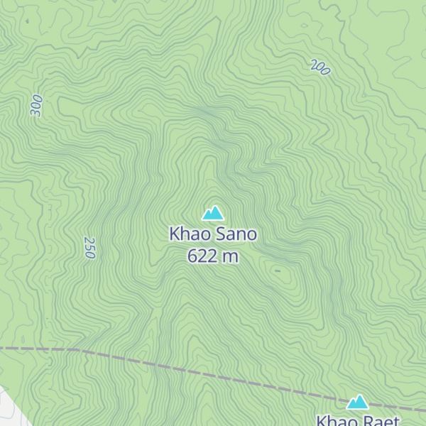 Map of Khao Sano