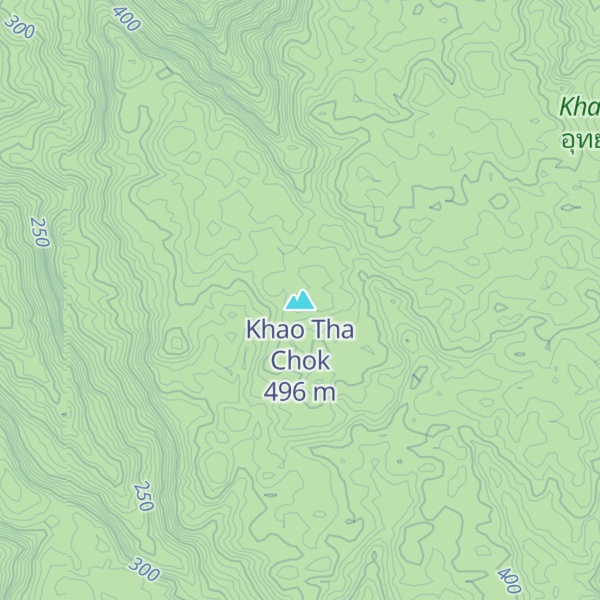 Map of Khao Tha Chok