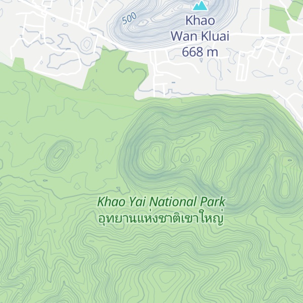 Map of Khao Luk Chang