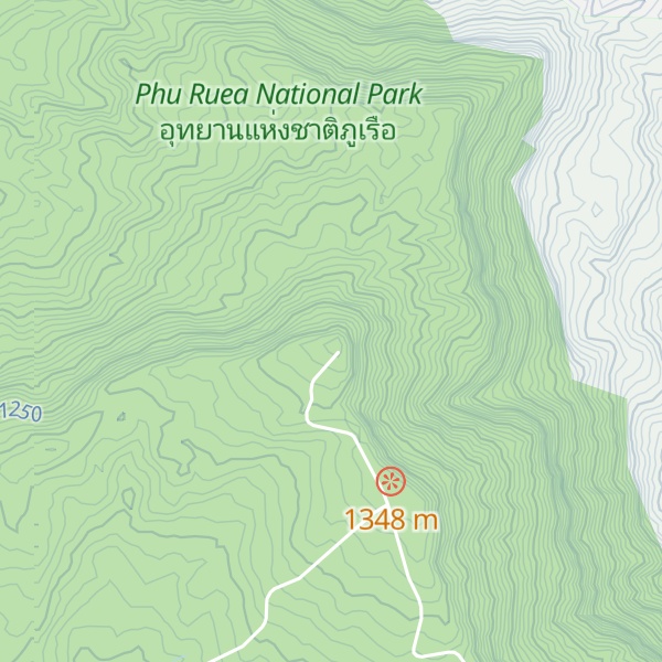 Map of Phu Ruea