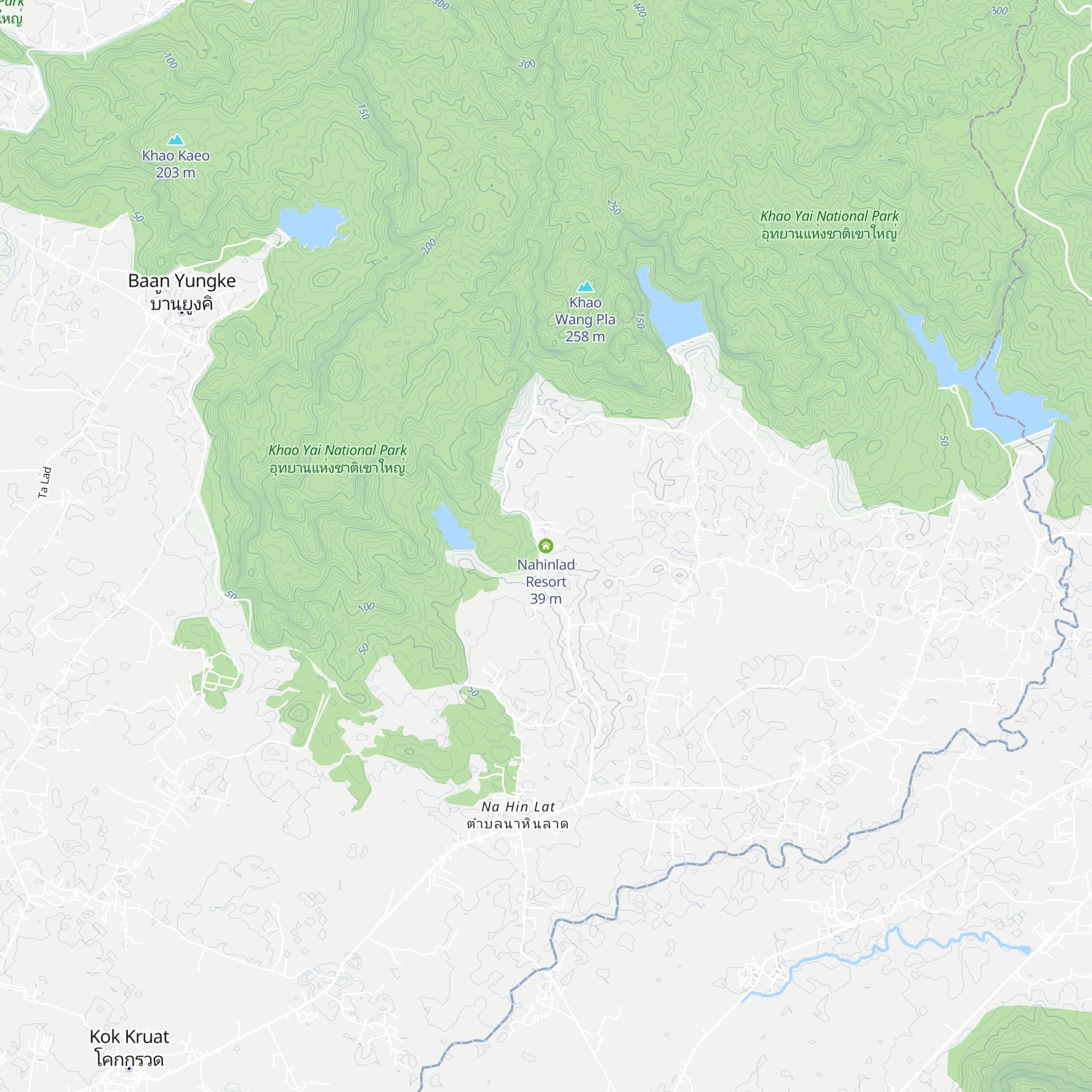 Nahinlad Resort map
