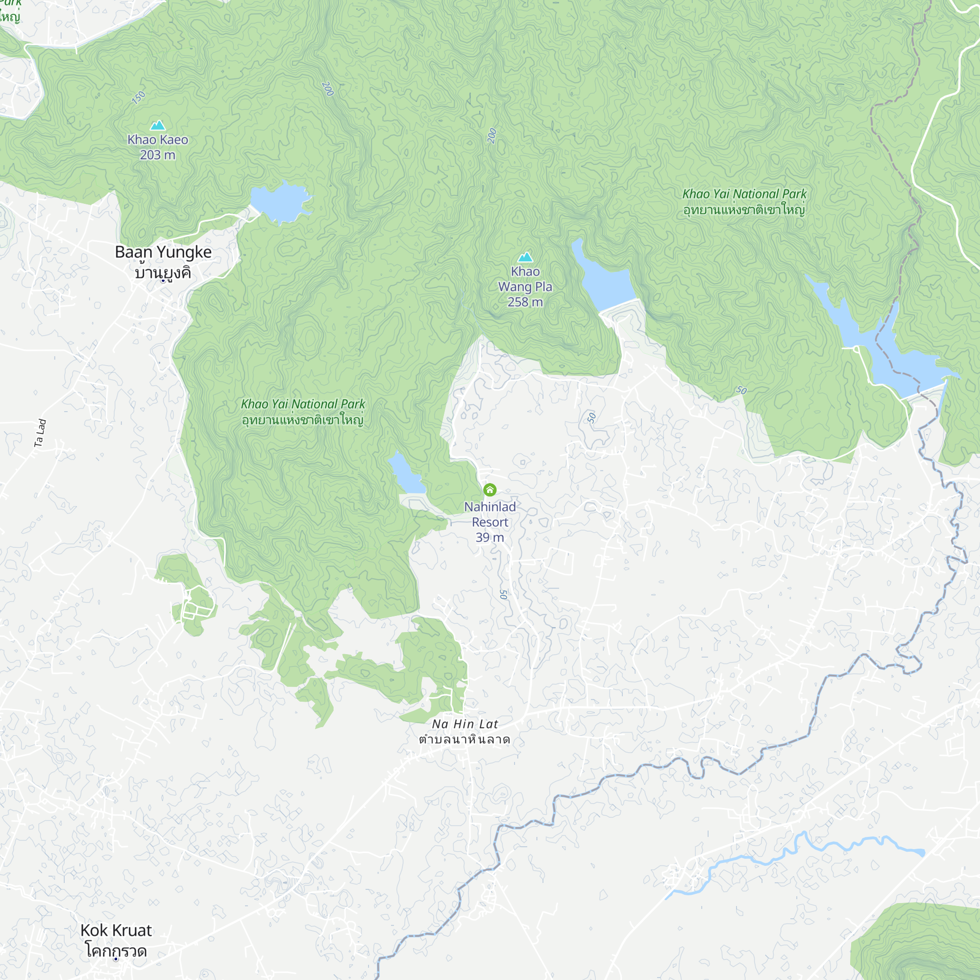 Nahinlad Resort map
