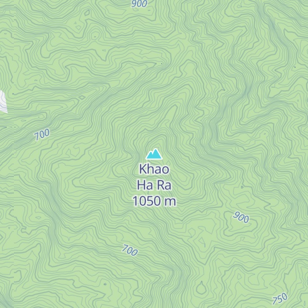 Map of Khao Ha Ra