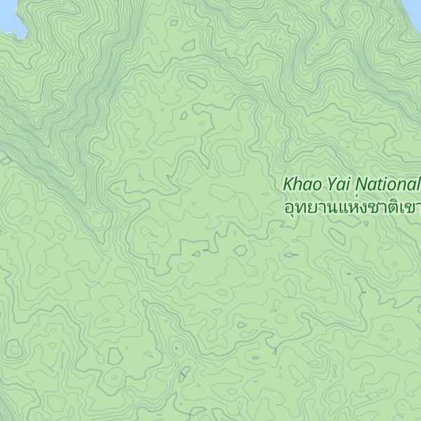 Map of Khao Don Yai
