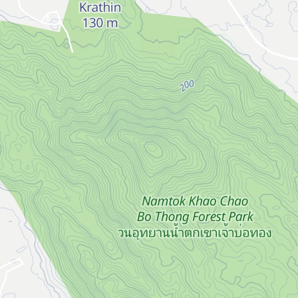 Map of Khao Chao