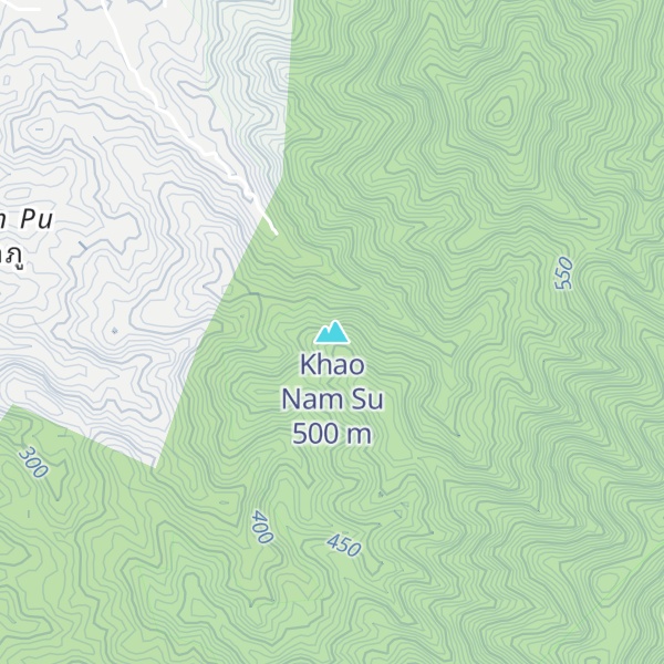 Map of Khao Nam Su