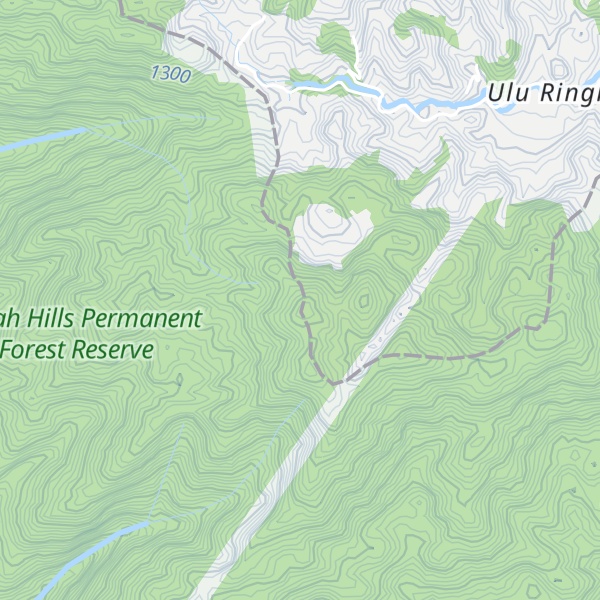 Map of Gunung Jor