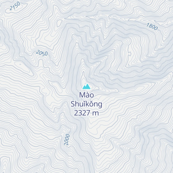Map of Mào Shuǐkǒng