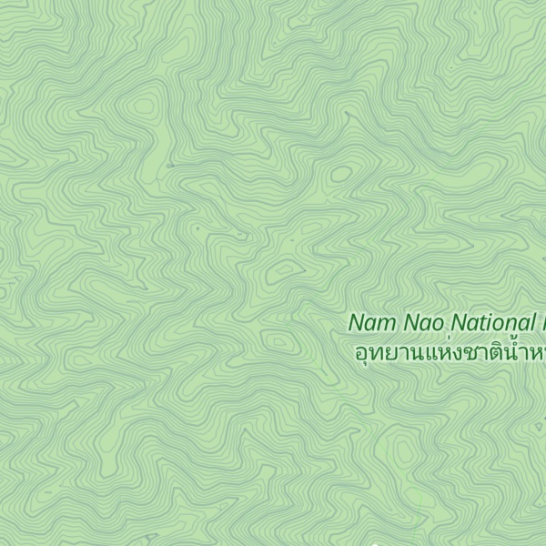 Map of Khao Thaen Chang