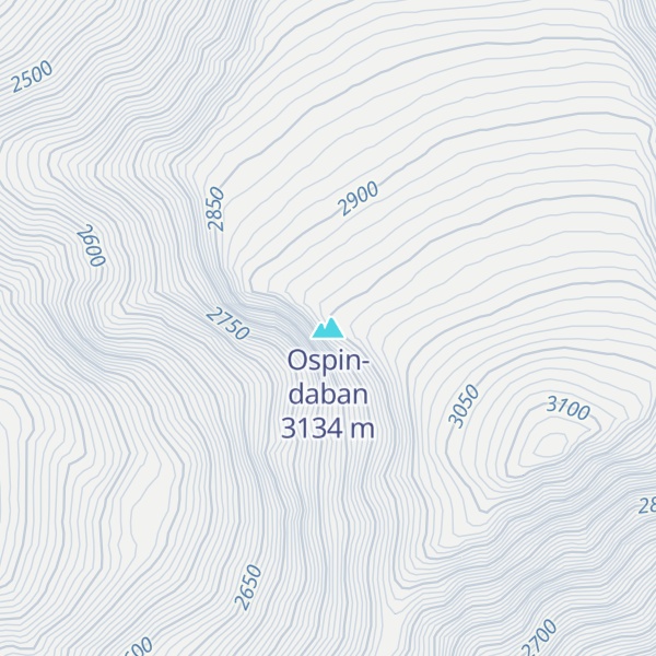Map of Ospin-daban