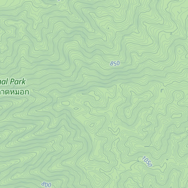 Map of Khao Huai Bong