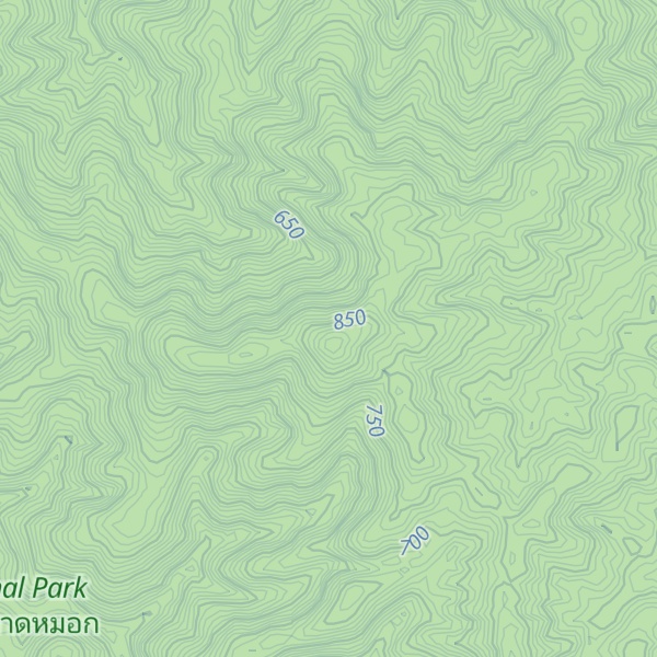 Map of Khao Kok Duea