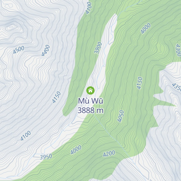 Map of Mù Wū