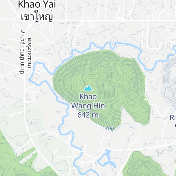 Map of Khao Wang Hin