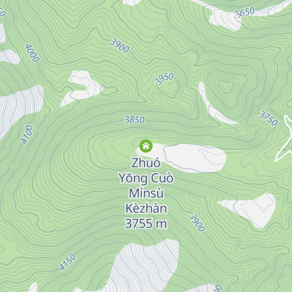 Map of Zhuó Yōng Cuò Mínsù Kèzhàn