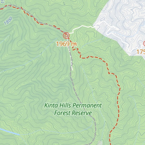 Map of Gunung Brinchang