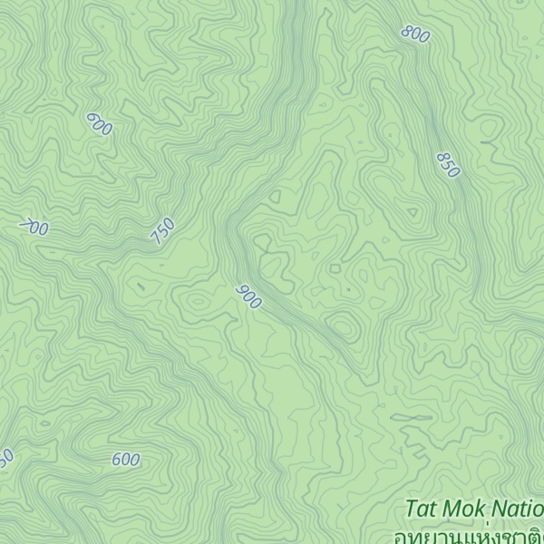 Map of Khao Nang Kling