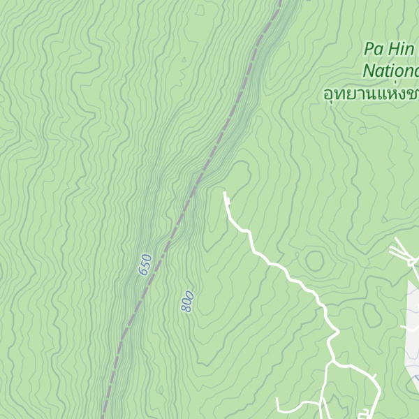 Map of Khao Phang Hoei