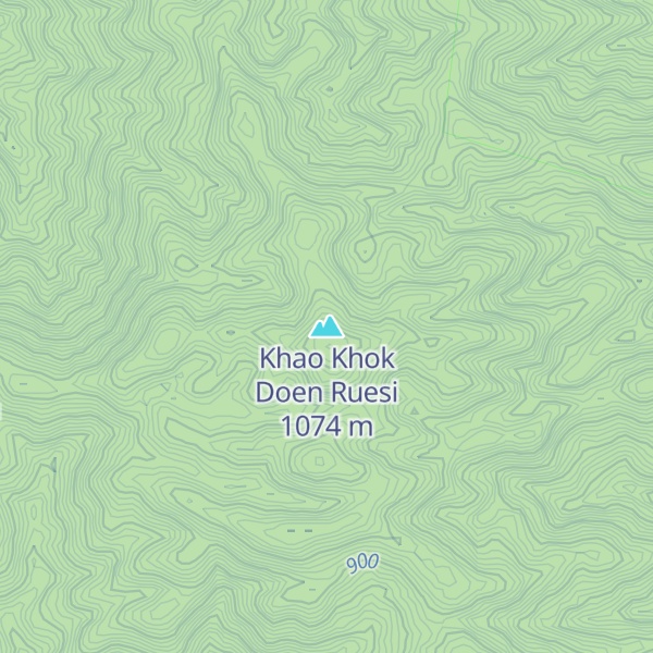 Map of Khao Khok Doen Ruesi