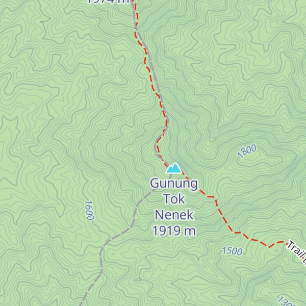 Map of Gunung Kayung