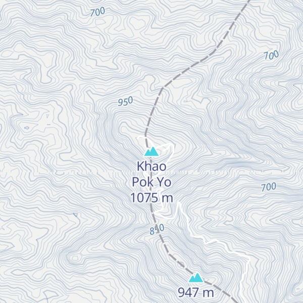 Map of Khao Pok Yo