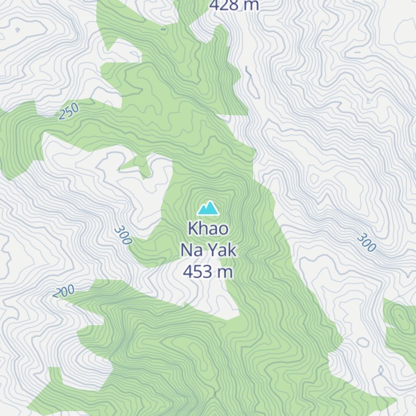 Map of Khao Na Yak