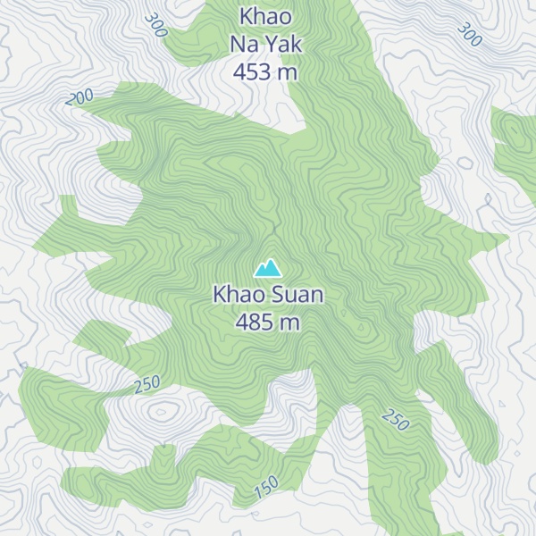 Map of Khao Suan