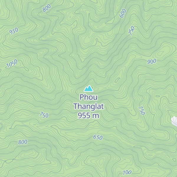 Map of Phou Thanglat