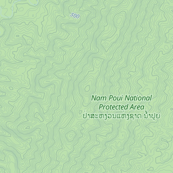 Map of Phou Tông