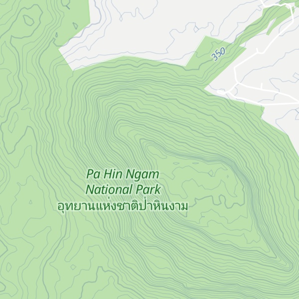 Map of Khao Phanom Dom