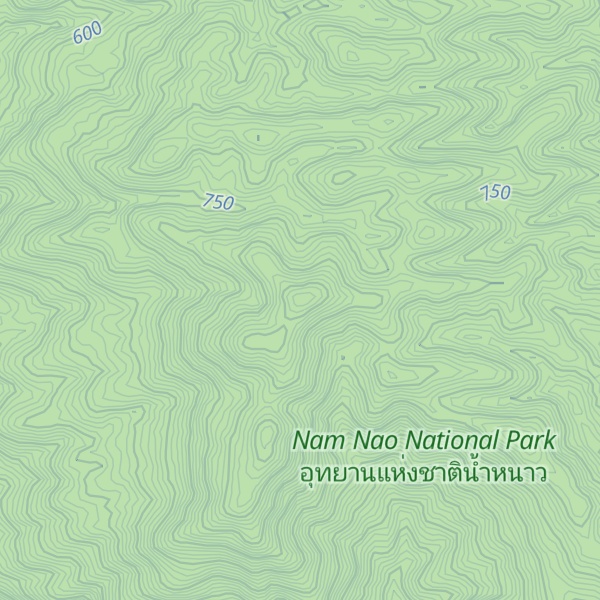 Map of Phu Pha Dam