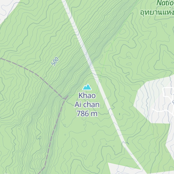 Map of Khao Ai chan