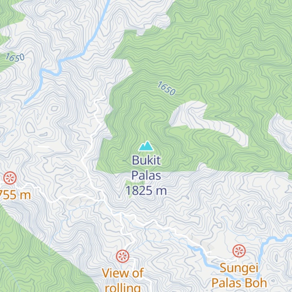 Map of Bukit Palas