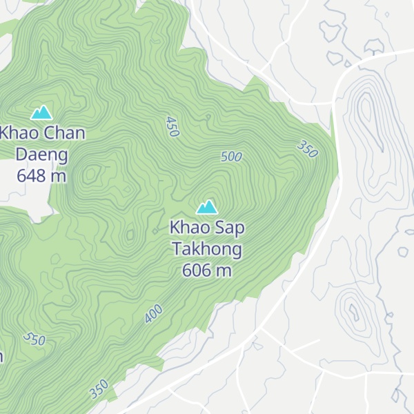 Map of Khao Sap Takhong
