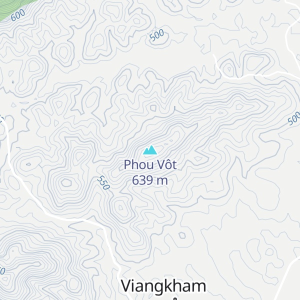 Map of Phou Vôt