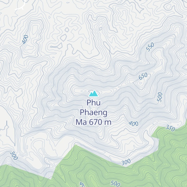 Map of Phu Phaeng Ma