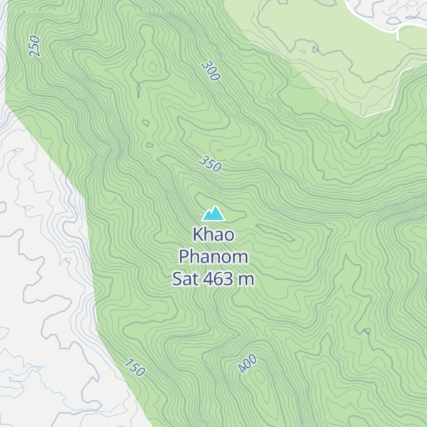 Map of Khao Phanom Sat