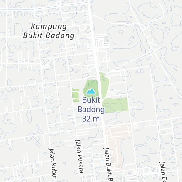 Map of Bukit Badong