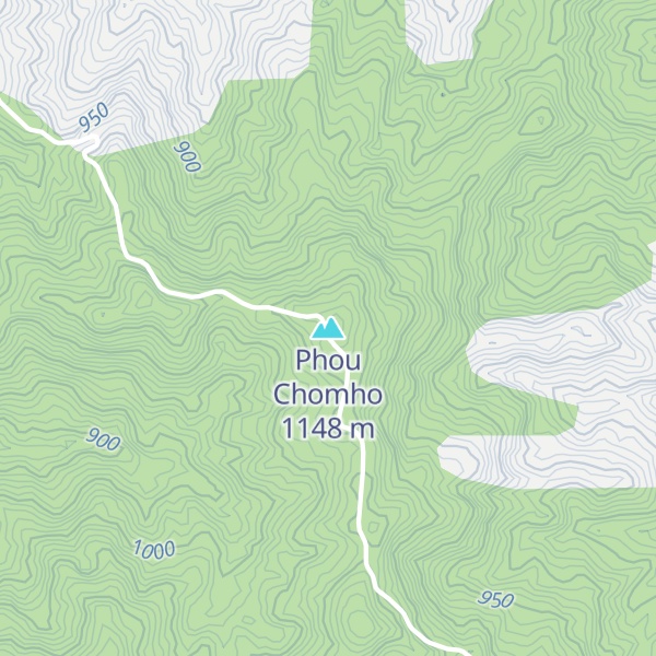 Map of Phou Chomho