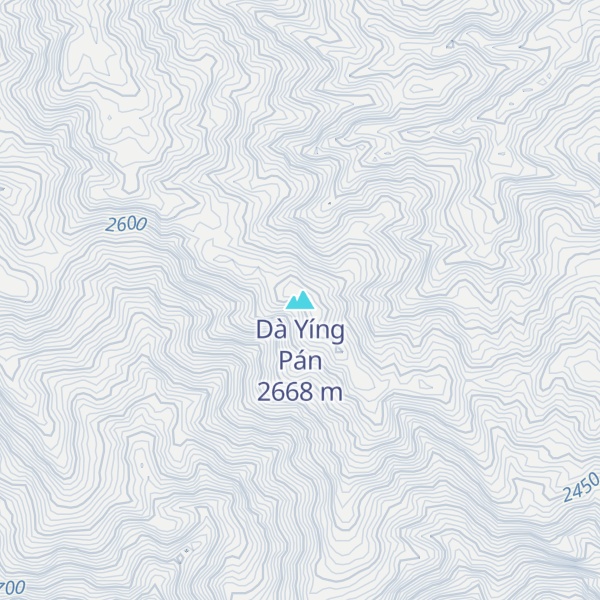 Map of Dà Yíng Pán